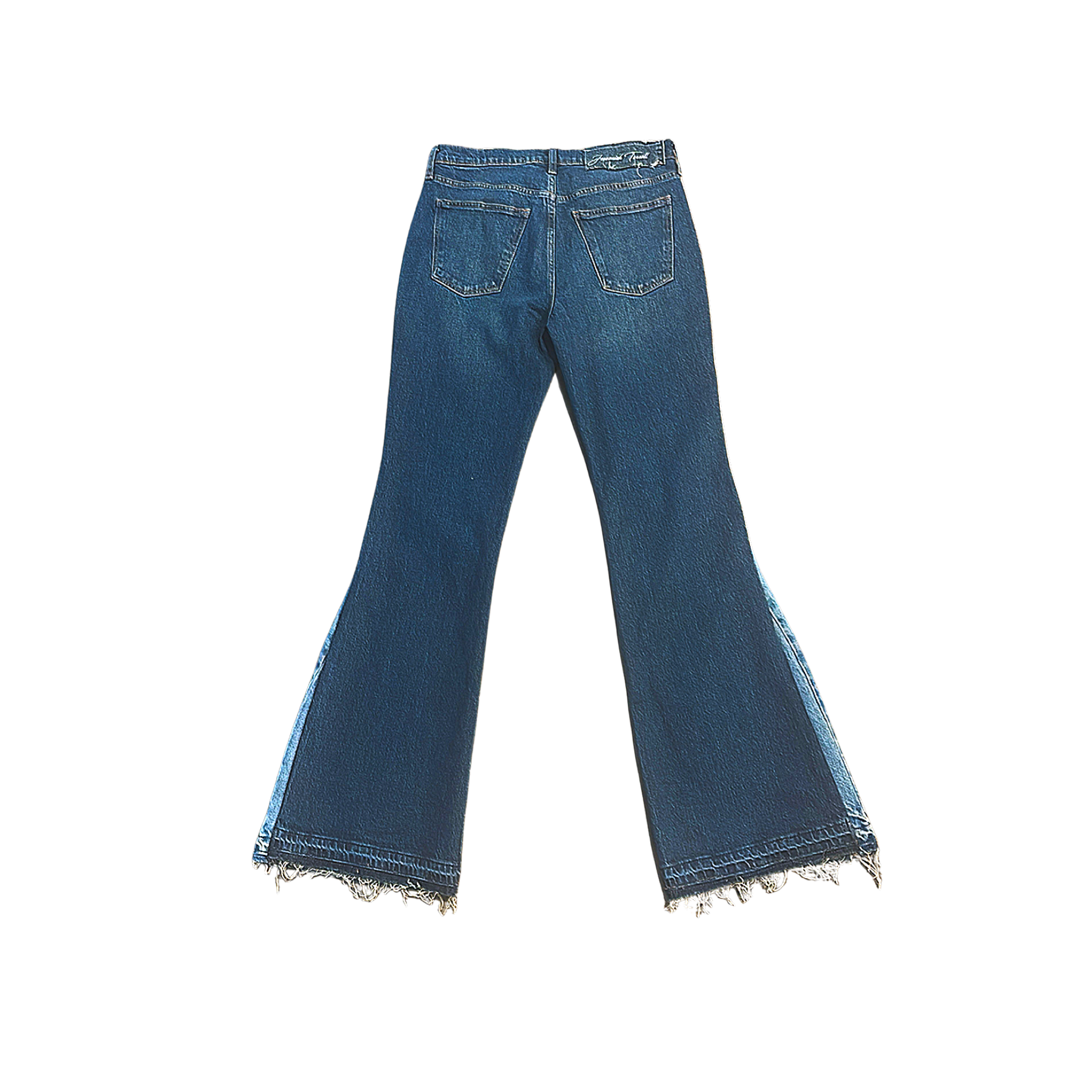 JT Light Patchwork Flare Jeans