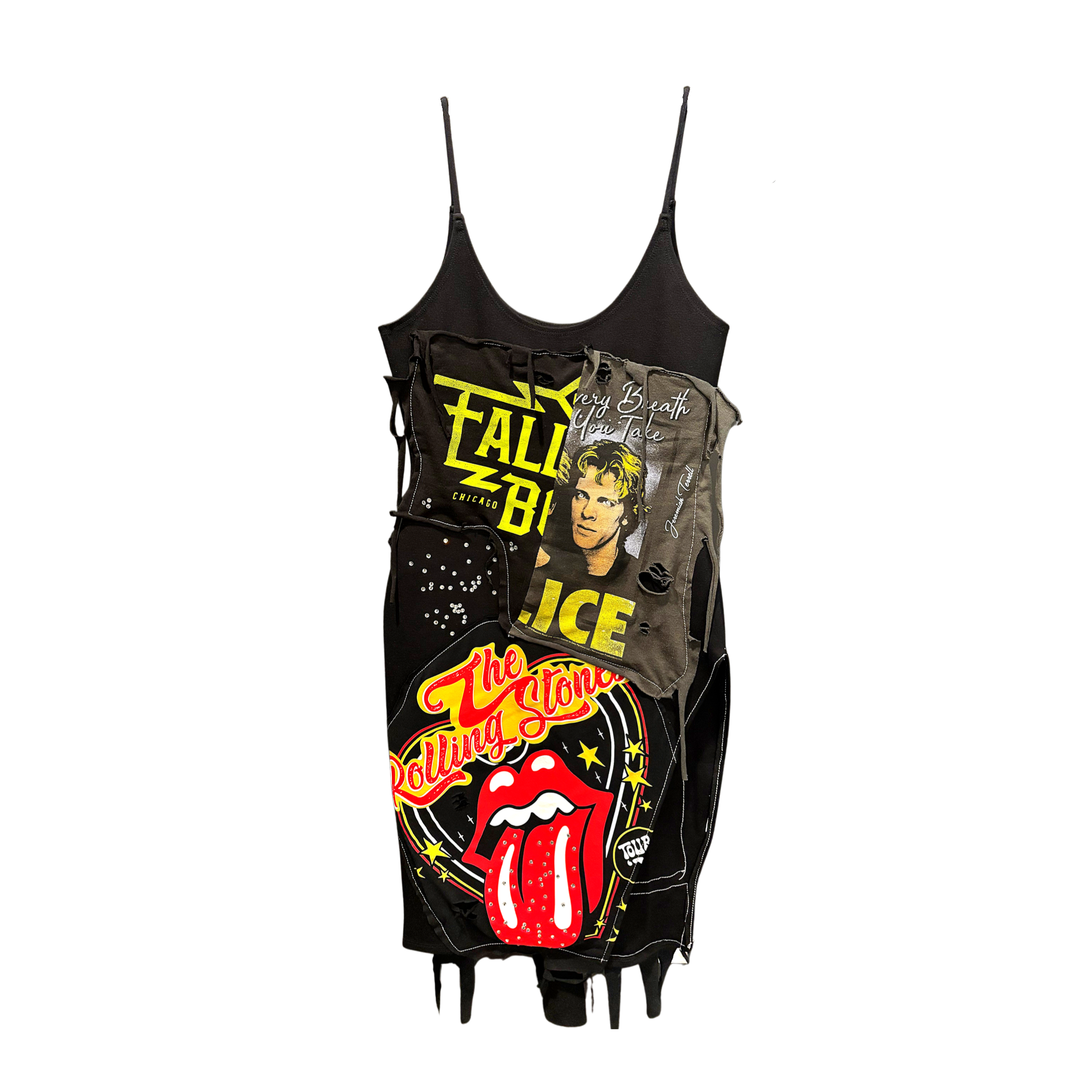 Rockstar Patchwork Dress