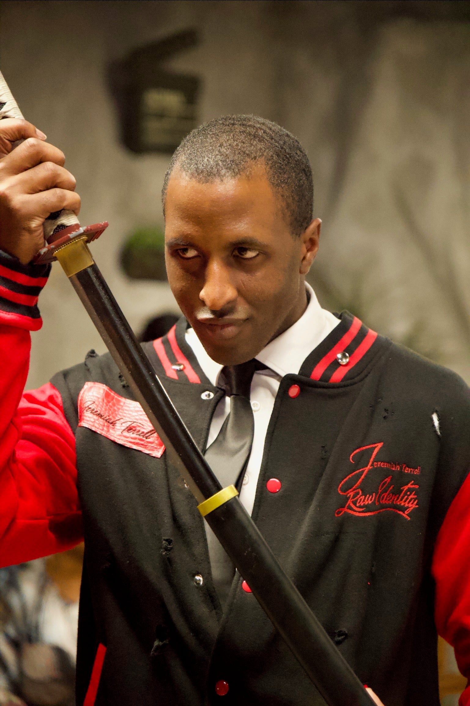 Raw Identity Varsity Jacket