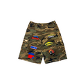 High End Human Camo Jorts
