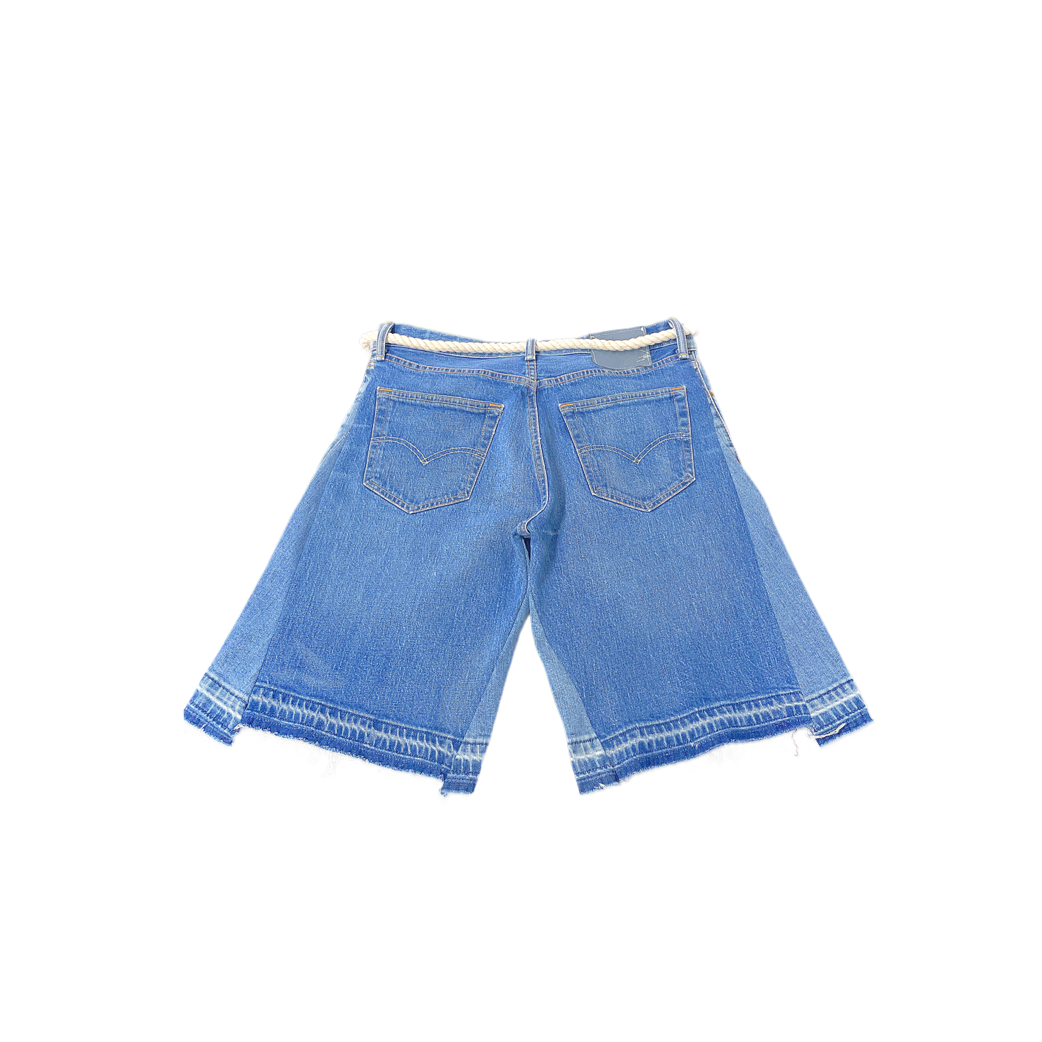 Denim Flare Jorts