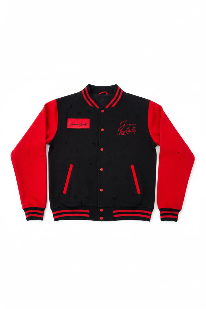 Raw Identity Varsity Jacket