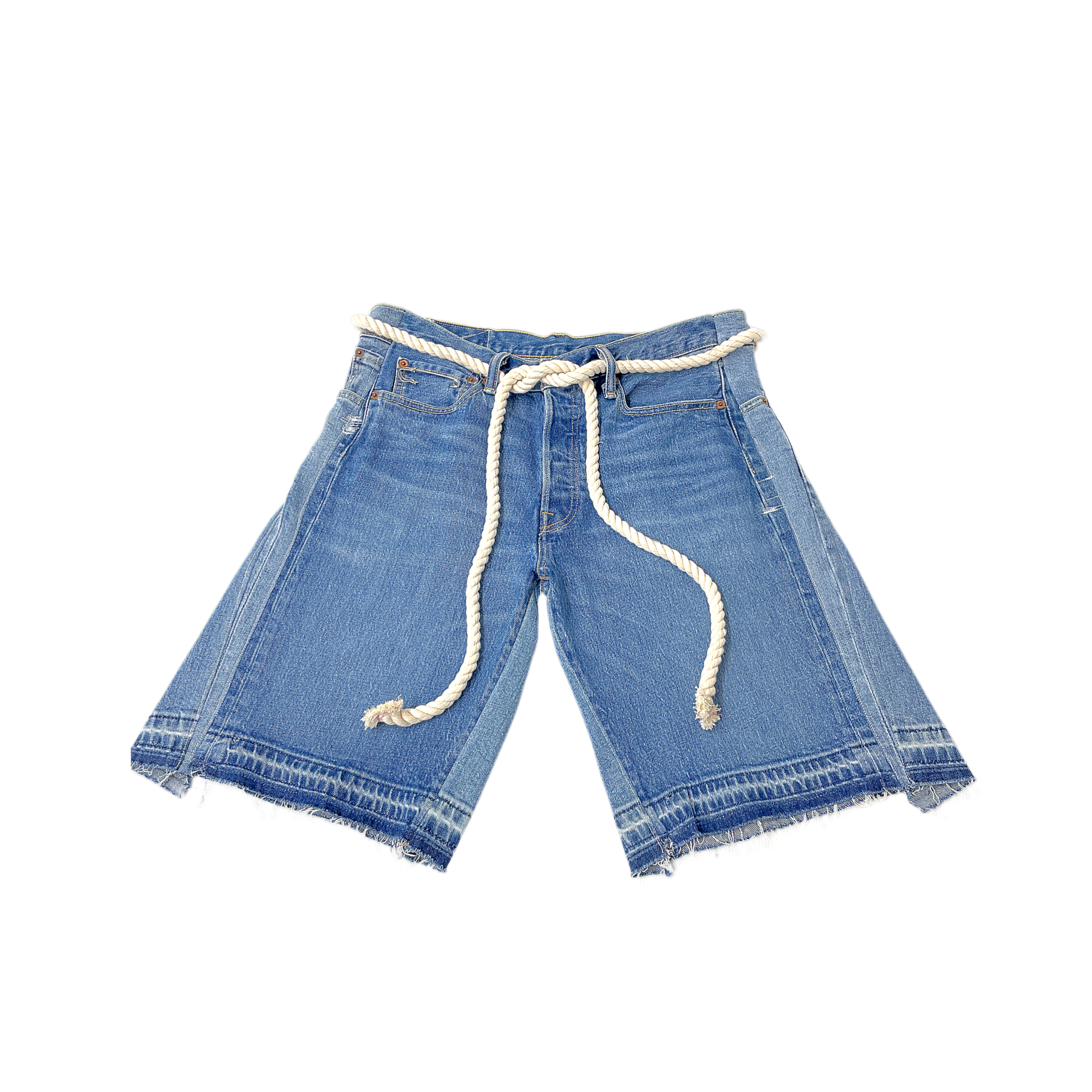 Denim Flare Jorts