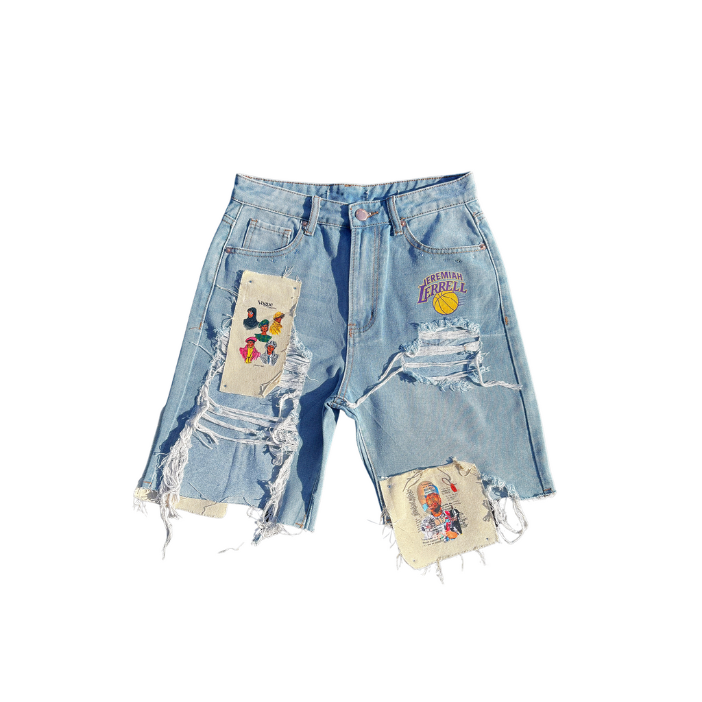 Women’s JT “ Patch Work “ Jorts