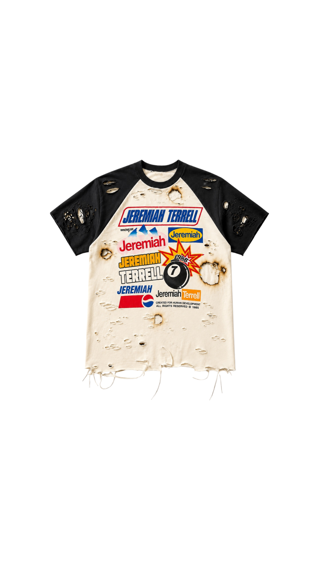 High-end Humans 2.0 Baseball T-Shirt