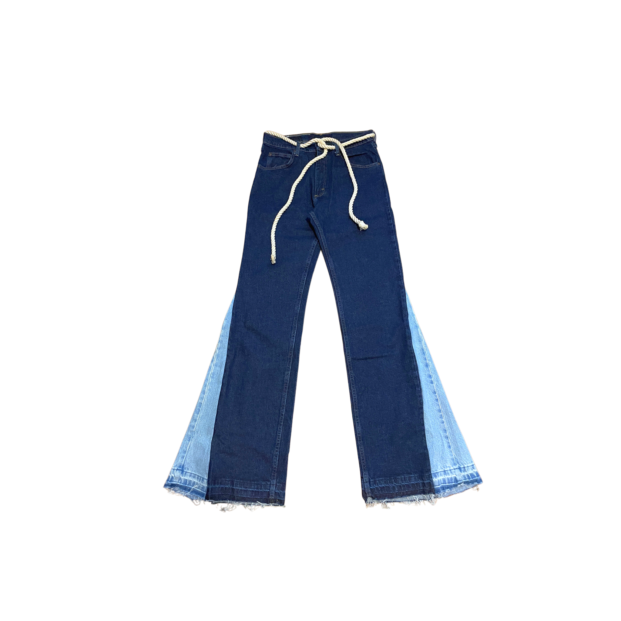 Denim Flare Pants