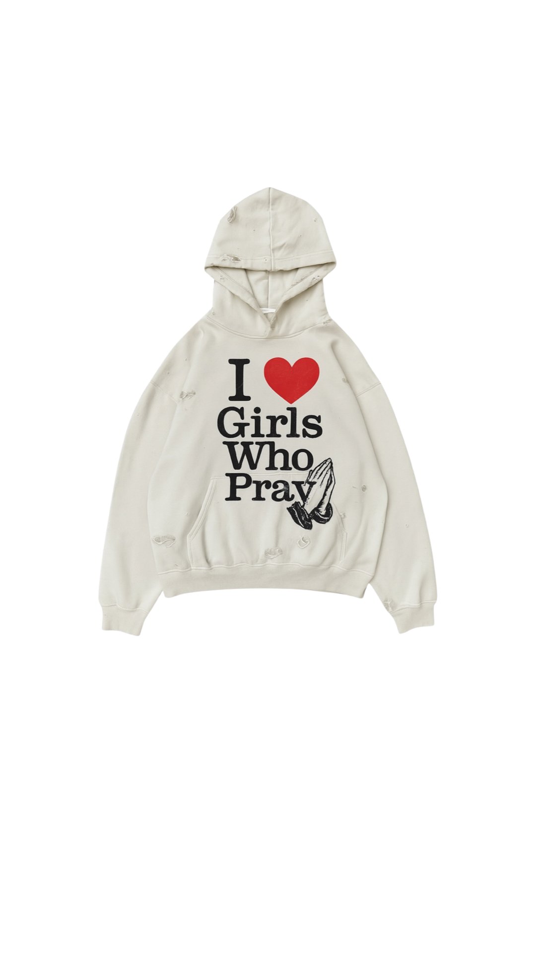 I Love Girls Who Pray Hoodie