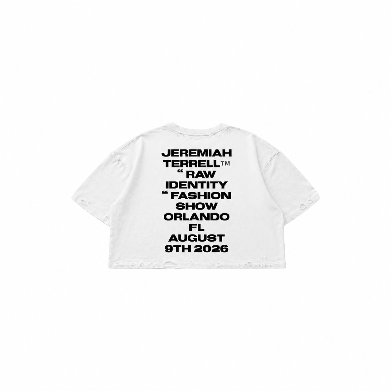 “ Raw Identity “ Fashion show Shirt